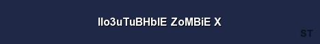 IIo3uTuBHbIE ZoMBiE X Server Banner