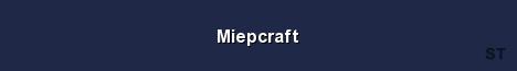 Miepcraft Server Banner