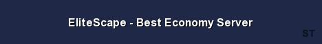 EliteScape Best Economy Server Server Banner