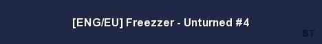 ENG EU Freezzer Unturned 4 Server Banner