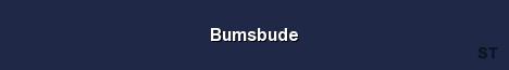Bumsbude Server Banner