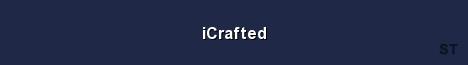 iCrafted Server Banner