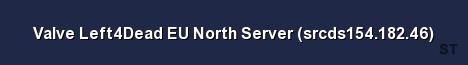 Valve Left4Dead EU North Server srcds154 182 46 Server Banner