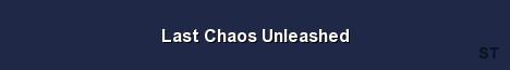 Last Chaos Unleashed Server Banner