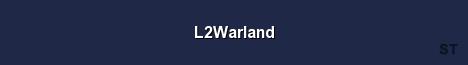 L2Warland Server Banner