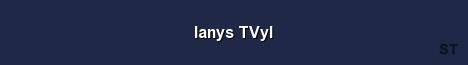 lanys TVyl Server Banner