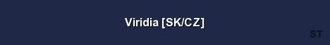 Viridia SK CZ Server Banner