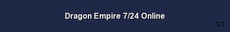 Dragon Empire 7 24 Online Server Banner