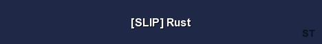 SLIP Rust Server Banner
