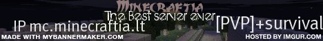 minecraftia lt Server Banner
