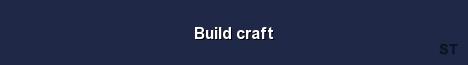 Build craft 