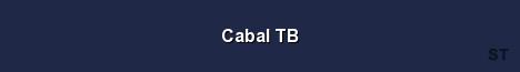 Cabal TB Server Banner