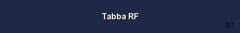 Tabba RF Server Banner