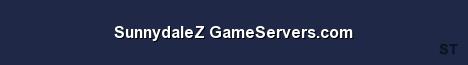 SunnydaleZ GameServers com Server Banner