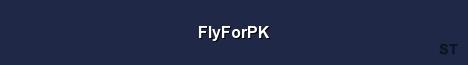 FlyForPK Server Banner