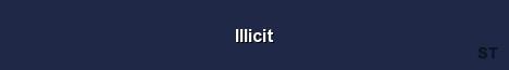 Illicit Server Banner