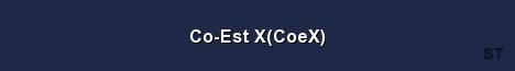 Co Est X CoeX Server Banner