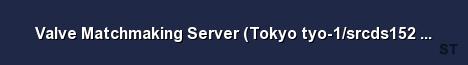 Valve Matchmaking Server Tokyo tyo 1 srcds152 54 