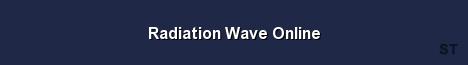 Radiation Wave Online Server Banner