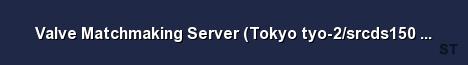 Valve Matchmaking Server Tokyo tyo 2 srcds150 13 Server Banner