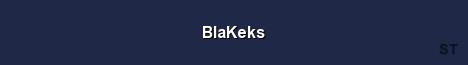 BlaKeks Server Banner