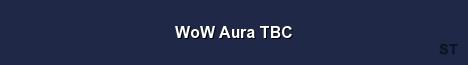 WoW Aura TBC Server Banner