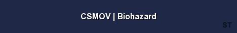 CSMOV Biohazard Server Banner