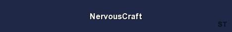 NervousCraft Server Banner