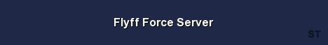 Flyff Force Server 