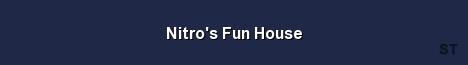 Nitro s Fun House Server Banner