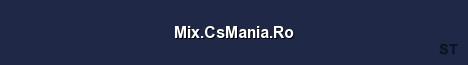 Mix CsMania Ro Server Banner