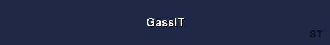 GassIT Server Banner