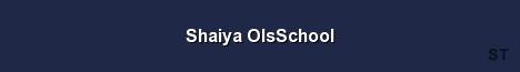 Shaiya OlsSchool Server Banner