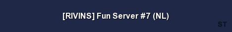 RIVINS Fun Server 7 NL Server Banner