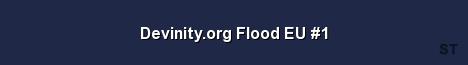 Devinity org Flood EU 1 Server Banner