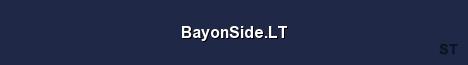 BayonSide LT Server Banner