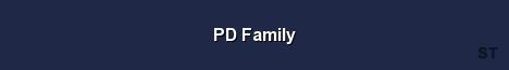PD Family Server Banner