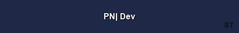PN Dev Server Banner