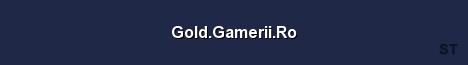 Gold Gamerii Ro Server Banner