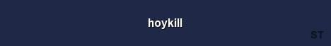 hoykill Server Banner