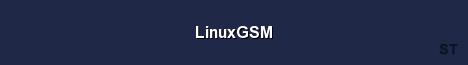 LinuxGSM Server Banner