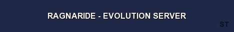 RAGNARIDE EVOLUTION SERVER Server Banner