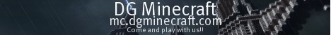 DG Minecraft Server Banner