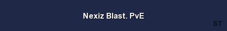 Nexiz Blast PvE Server Banner