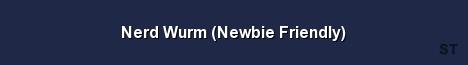 Nerd Wurm Newbie Friendly Server Banner