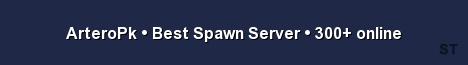 ArteroPk Best Spawn Server 300 online Server Banner