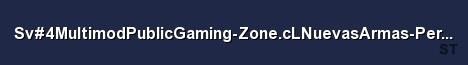 Sv 4MultimodPublicGaming Zone cLNuevasArmas Perk Zeds Server Banner
