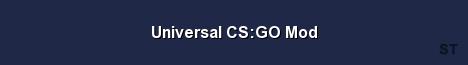 Universal CS GO Mod Server Banner