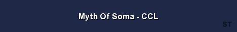 Myth Of Soma CCL Server Banner