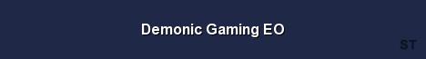 Demonic Gaming EO Server Banner